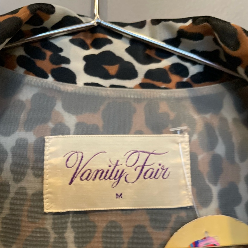 Vanity Fair Leopard Print Robe - image 4
